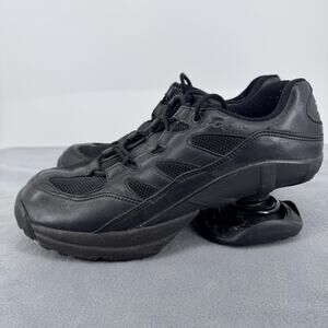 Z CoiL Mens 8 Black Spring Heel Walking‎ Shoes Orthopedic Comfort Zcoil